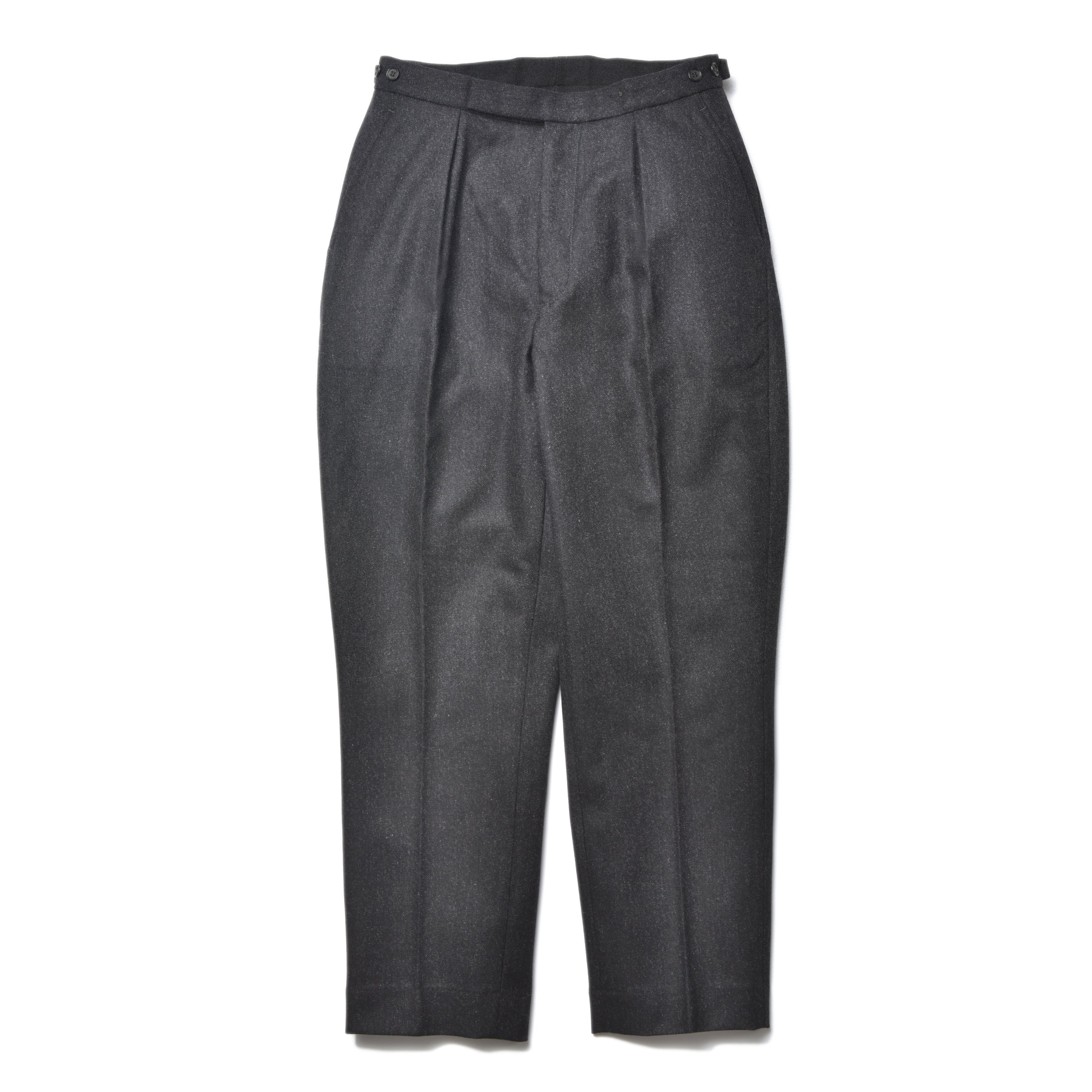 1950s WOOL TROUSERS / CHARCOAL