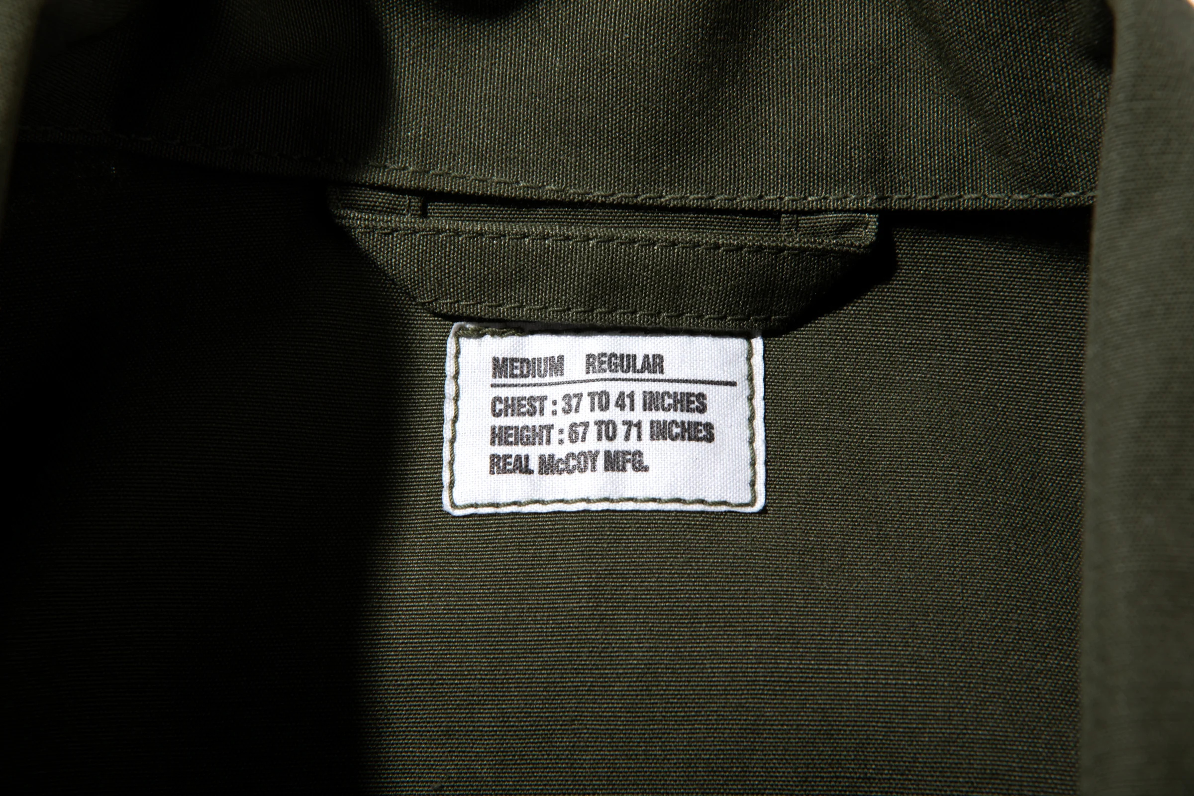 COAT, MAN'S, COMBAT, TROPICAL - One Wash - Image 6