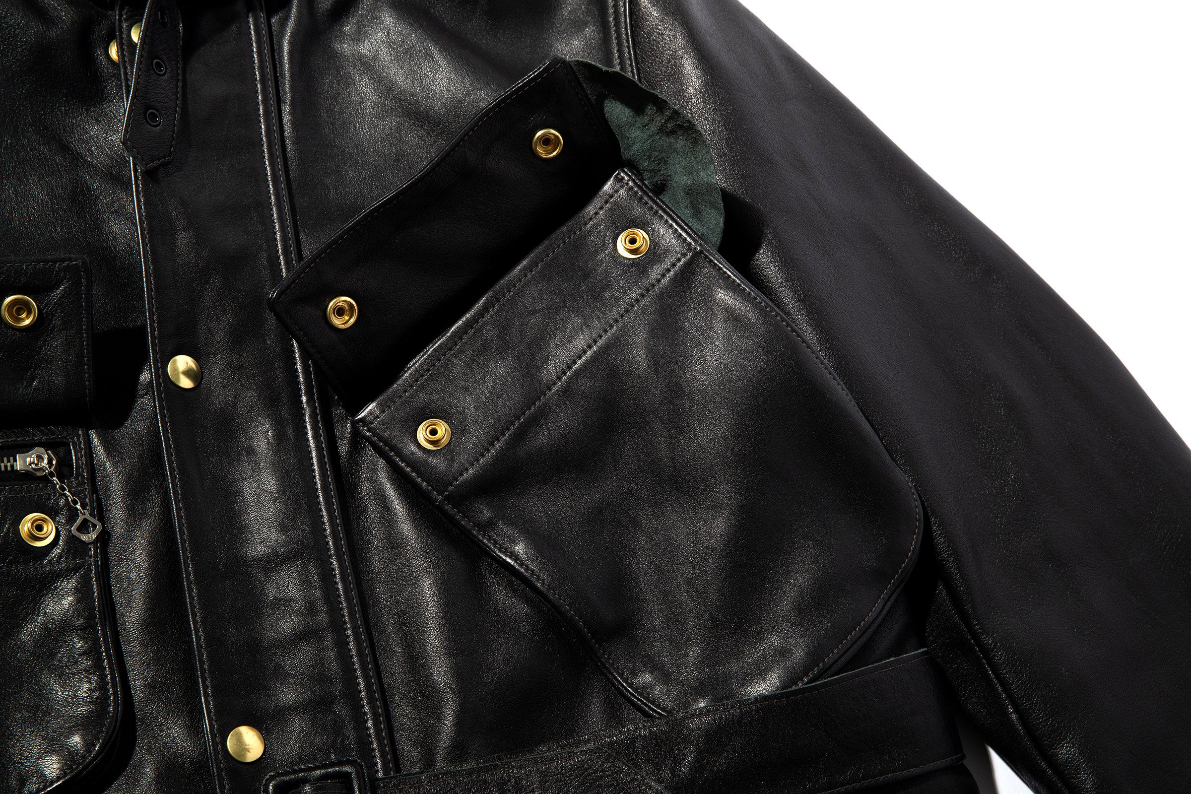 LEATHER ENDURO TRIAL JACKET - Image 5
