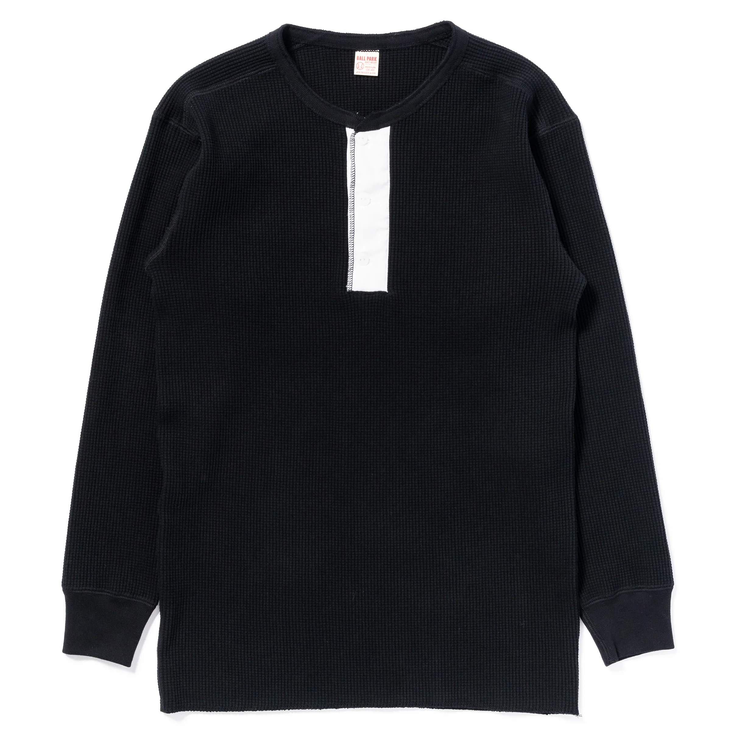 WAFFLE THERMAL HENLEY UNDERSHIRT L/S - Image 2
