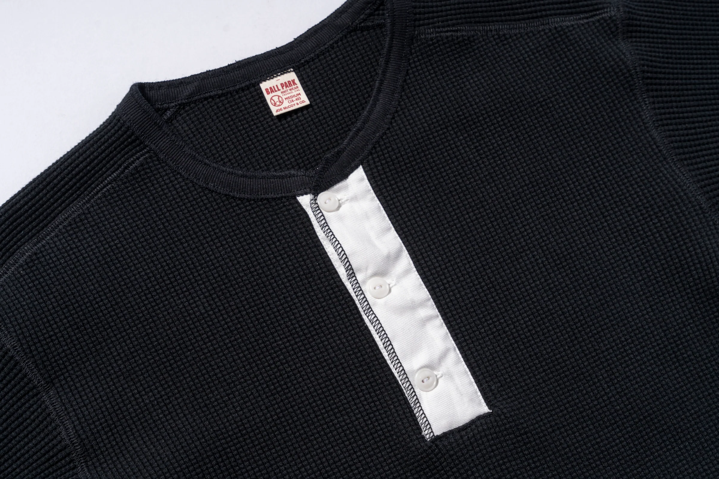 WAFFLE THERMAL HENLEY UNDERSHIRT L/S - Image 5